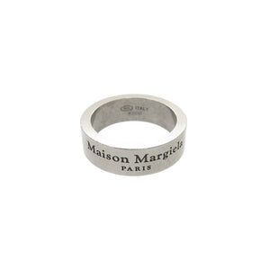 メゾン マルジェラ ロゴリング SM1UQ0081 シルバー925 11号 リング 指輪 1012【中古】Maison Margiela