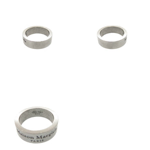 メゾン マルジェラ ロゴリング SM1UQ0081 シルバー925 11号 リング 指輪 1012【中古】Maison Margiela