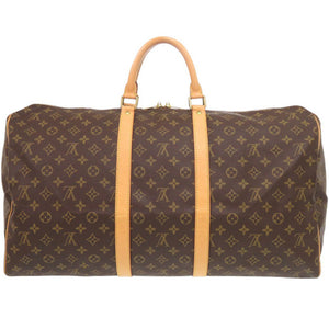 ルイ ヴィトン キーポル55 モノグラム M41424 ボストンバッグ LV 1028【中古】LOUIS VUITTON