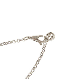 美品 グッチ ダブルG シルバー925 ネックレス ペンダント シルバー 1034【中古】GUCCI