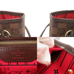 美品 ルイ ヴィトン ネヴァーフルPM ダミエ スリーズ N51109 トートバッグ LV 1045【中古】LOUIS VUITTON