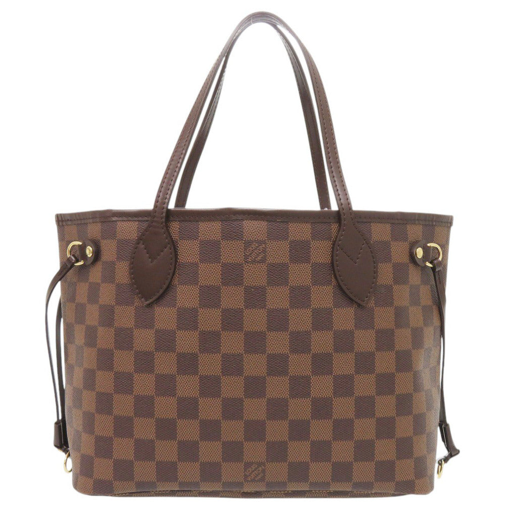 美品 ルイ ヴィトン ネヴァーフルPM ダミエ スリーズ N51109 トートバッグ LV 1045【中古】LOUIS VUITTON