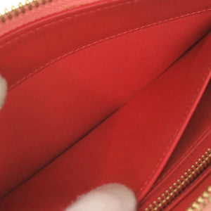 美品 クリスチャンルブタン パネトーネ マルチスパイクスタッズ レザー ピンク ラウンドファスナー 長財布 1050【中古】Christian Louboutin