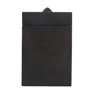 美品 エルメス 小物入れ ダークブラウン ウッド 1055【中古】HERMES