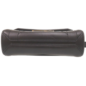 ジバンシィ エデン ミニ レザー ブラック 2WAY ハンドバッグ ショルダーバッグ 黒 1059【中古】GIVENCHY
