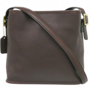 コーチ オールドコーチ レザー ブラウン ショルダーバッグ 茶 1072-60【中古】COACH