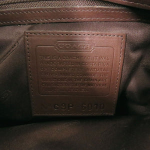 コーチ オールドコーチ レザー ブラウン ショルダーバッグ 茶 1072-60【中古】COACH