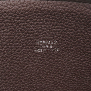 美品 エルメス ボリード 1923 45 トゴ エベーヌ シルバー金具 D刻印 ハンドバッグ 1122【中古】HERMES