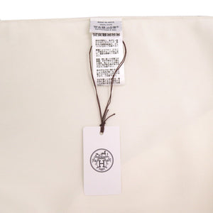 美品 エルメス ティグレ ロイヤル 王者の虎 大判 スカーフ シルク ビーズ アイボリー 1128 【中古】 HERMES