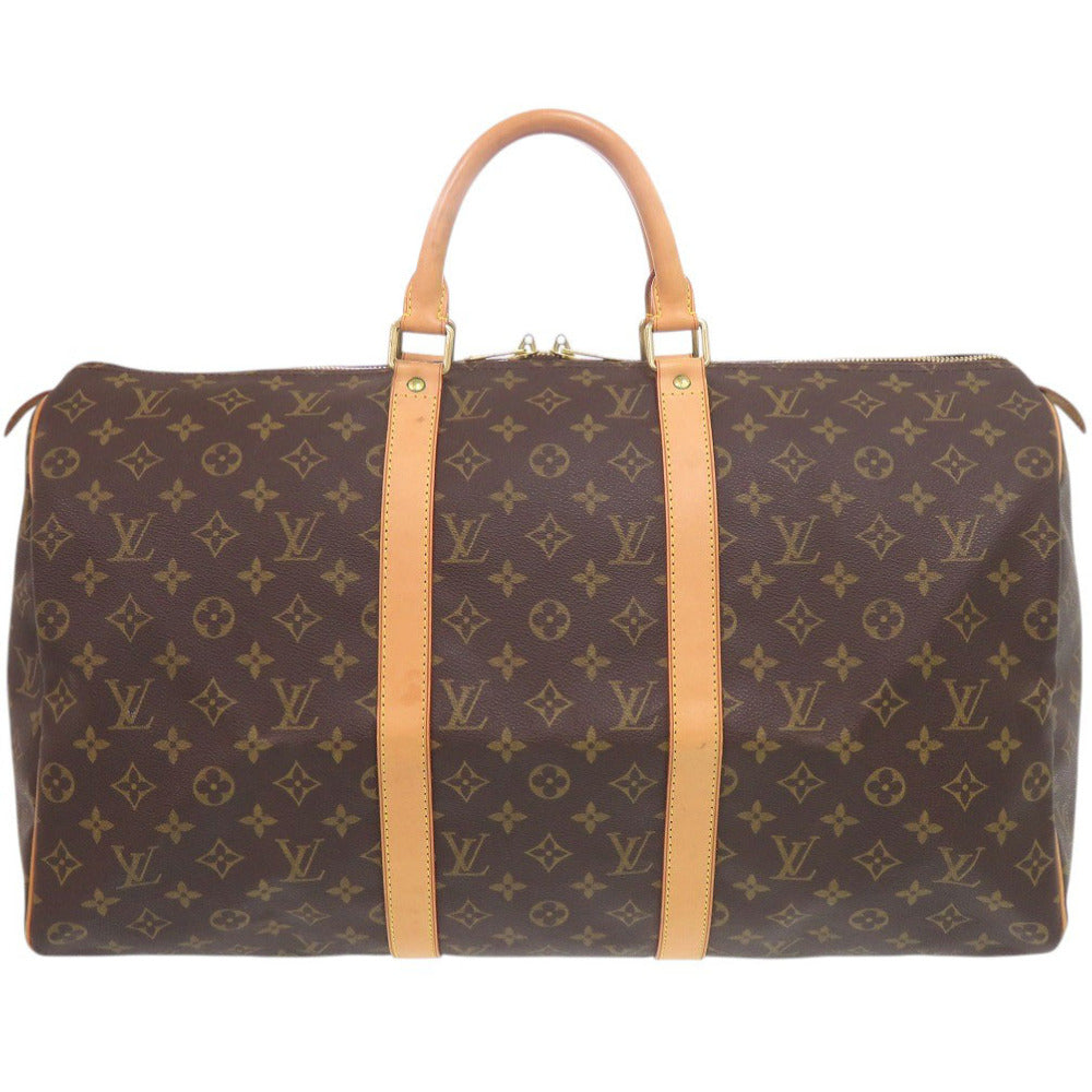 美品 ルイ ヴィトン キーポル50 モノグラム M41426 ボストンバッグ LV 1225【中古】LOUIS VUITTON