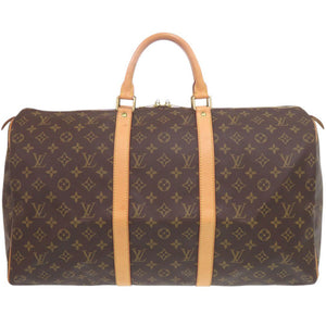 美品 ルイ ヴィトン キーポル50 モノグラム M41426 ボストンバッグ LV 1225【中古】LOUIS VUITTON