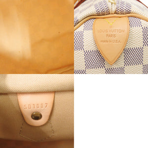 ルイ ヴィトン スピーディ30 ダミエアズール N41533 ハンドバッグ LV 1227【中古】LOUIS VUITTON