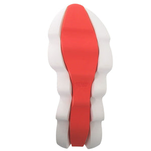 未使用品 エルメス エクレール Eclair Hロゴ サイズ41.5(日本サイズ26.5cm) ニット ネイビー オレンジ ホワイト スニーカー 靴 1243【中古】HERMES メンズ