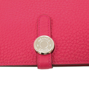 未使用 エルメス ドゴン ロング トゴ トスカ U刻印（2022年製） 長財布 紫 1280【中古】HERMES