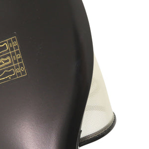 未使用品 シャネル CC フラットサンダル サイズ36(全長24cm) パテントレザー メッシュ アイボリー ブラック 黒 ミュール 1290【中古】CHANEL