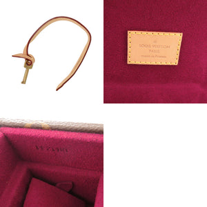 美品 ルイ ヴィトン コフレ ジュワイアリー モノグラム M20040 フューシャ ジュエリーボックス LV 1292【中古】LOUIS VUITTON