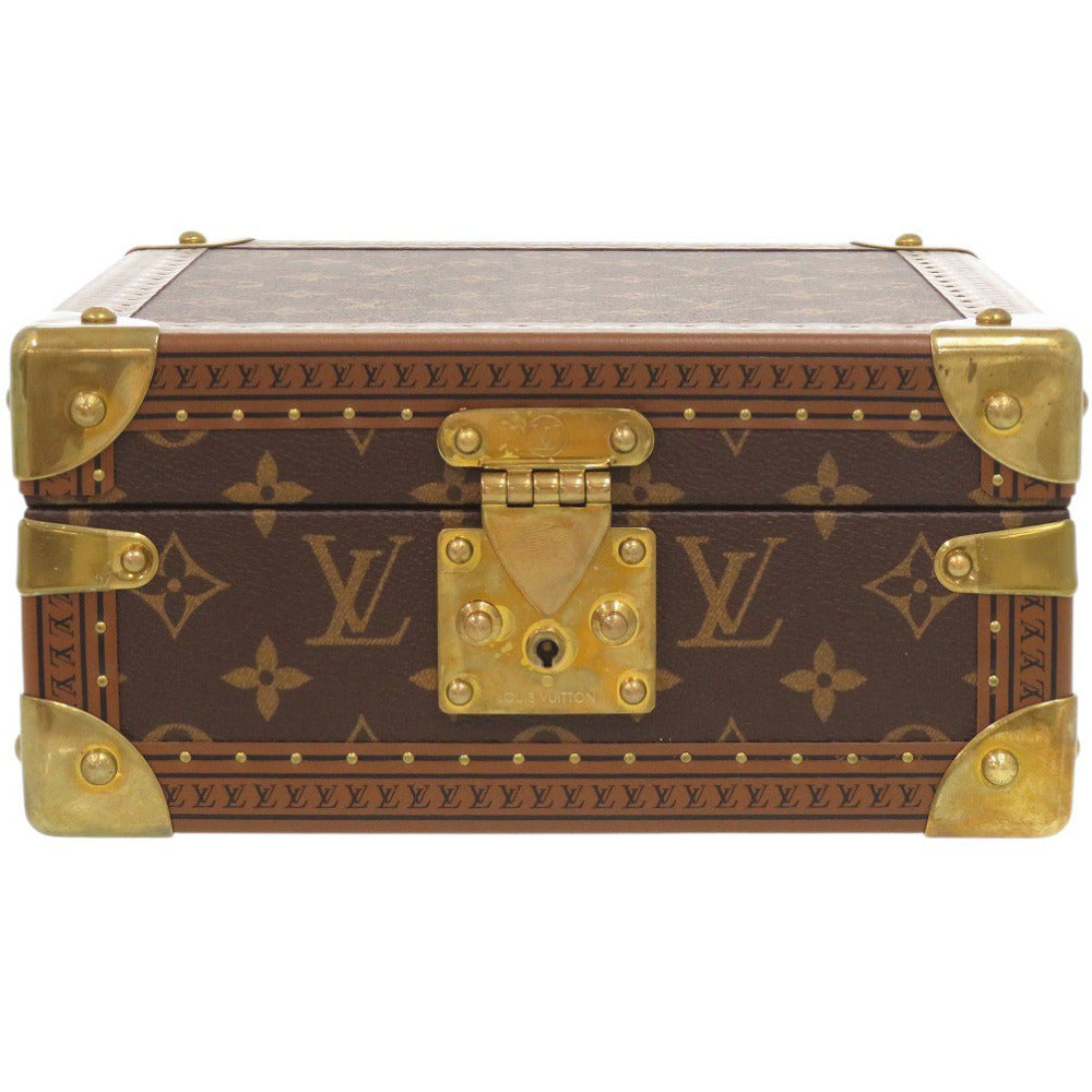 美品 ルイ ヴィトン コフレ ジュワイアリー モノグラム M20040 フューシャ ジュエリーボックス LV 1292【中古】LOUIS VUITTON