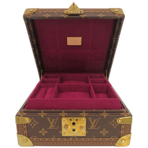 美品 ルイ ヴィトン コフレ ジュワイアリー モノグラム M20040 フューシャ ジュエリーボックス LV 1292【中古】LOUIS VUITTON
