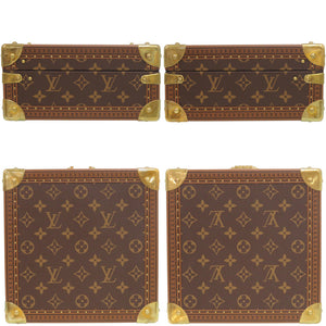 美品 ルイ ヴィトン コフレ ジュワイアリー モノグラム M20040 フューシャ ジュエリーボックス LV 1292【中古】LOUIS VUITTON