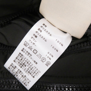 新品同様 エルメス セリエワッペン ダウン ブラック ダウンベスト 黒 1315【中古】HERMES