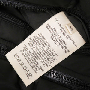 新品同様 エルメス セリエワッペン ダウン ブラック ダウンベスト 黒 1315【中古】HERMES