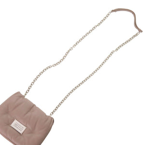美品 メゾン マルジェラ グラム スラム Glam Slam ミニフラップ クロスボディバッグ S56WG0181 羊革 モーヴ パープル ショルダーバッグ 1320【中古】Maison Margiela