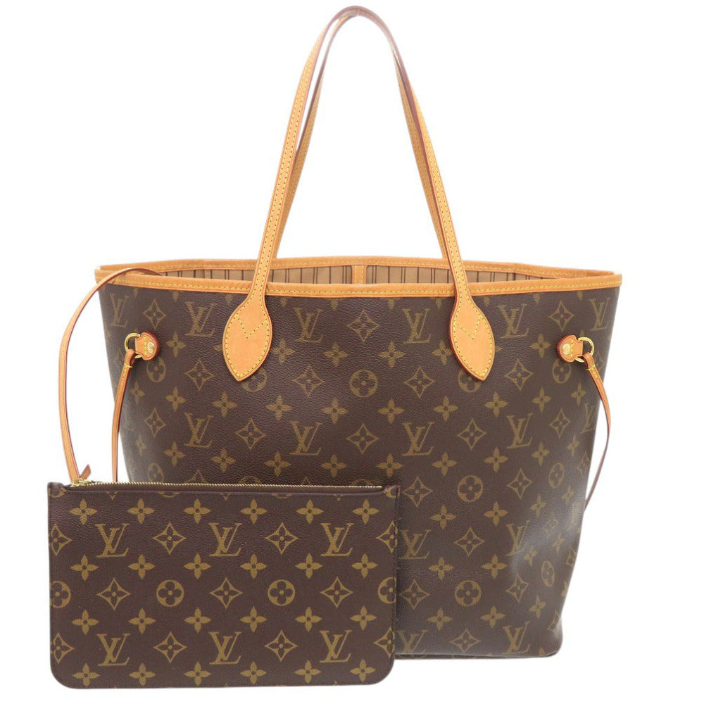 ルイ ヴィトン ネヴァーフルMM ポーチ付 モノグラム M40995 トートバッグ LV 1358【中古】LOUIS VUITTON