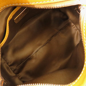 美品 トッズ 2WAY セラ レザー イエロー ハンドバッグ 黄 1411【中古】TOD’S