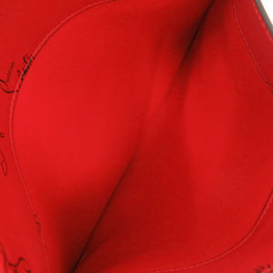 美品 クリスチャンルブタン スカイポーチ 2WAY レザー レッド クラッチバッグ ショルダーバッグ 赤 1412【中古】Christian Louboutin メンズ