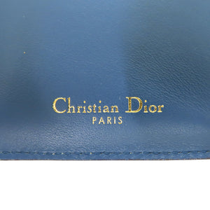 美品 クリスチャンディオール コンパクトウォレット 6-MA-0166 三つ折り財布 レザー ピンク 1538【中古】Christian Dior