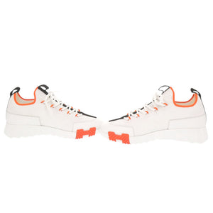 未使用 エルメス リフト サイズ36.5 カーフ ニット ホワイト スニーカー 白 1558【中古】HERMES