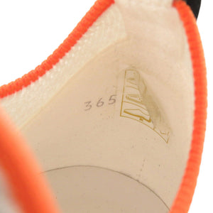 未使用 エルメス リフト サイズ36.5 カーフ ニット ホワイト スニーカー 白 1558【中古】HERMES