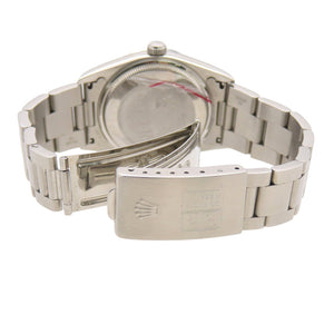 美品 ロレックス エアキング ドミノピザ 14000 自動巻き S番 腕時計 SS シルバー 1573【中古】ROLEX メンズ