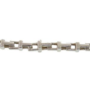ティファニー Tナロー チェーン シルバー925 シルバー ネックレス 1587【中古】TIFFANY&Co. メンズ