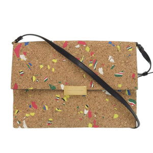 ステラマッカートニー コルク ブラウン ショルダーバッグ 1600【中古】Stella McCartney