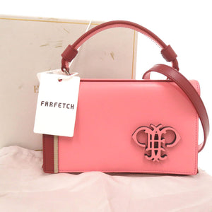 未使用品 エミリオ プッチ レザー ピンク 2WAY ハンドバッグ ショルダーバッグ 1603【中古】Emilio Pucci
