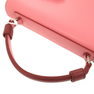 未使用品 エミリオ プッチ レザー ピンク 2WAY ハンドバッグ ショルダーバッグ 1603【中古】Emilio Pucci