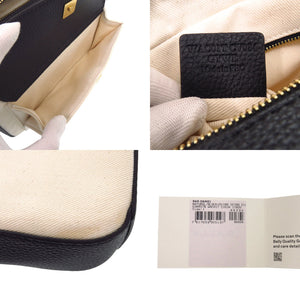 美品 バリー BAR DANIEL バー ダニエル 6304578 WAC01T CV034 ファブリック レザー ホワイト ブラック ショルダーバッグ 白 黒 1623【中古】BALLY