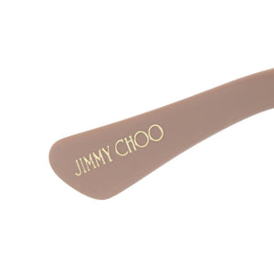 美品 ジミーチュウ ロゴ グラデーションレンズ プラスチック ベージュ サングラス 1624【中古】JIMMY CHOO