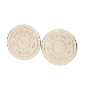 美品 エルメス セリエ シルバー イヤリング アクセサリー 1655 【中古】 HERMES
