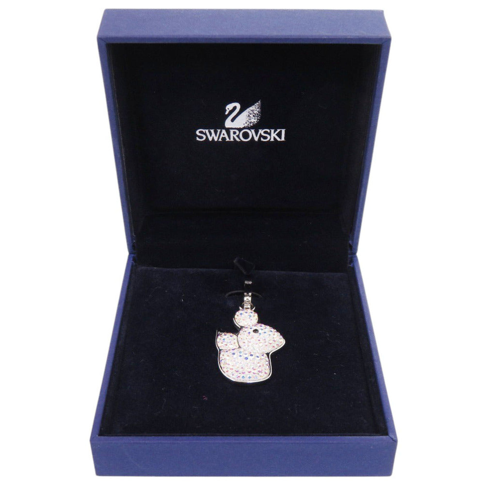 新品同様 スワロフスキー Joe ネズミ ラインストーン/メタル シルバー ペンダントトップ 1664【中古】SWAROVSKI