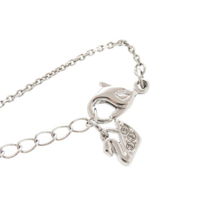 新品同様 スワロフスキー ジェネレーション メタル クリスタル シルバー ペールブルー ネックレス 1665【中古】SWAROVSKI