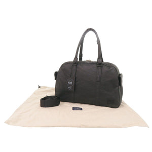 未使用 ポーター FREESTYLE DriTan ダイニーマレザー 2WAY ブラック ボストンバッグ 黒 1736【中古】PORTER メンズ