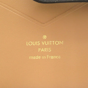 美品 ルイ ヴィトン LV ヴェルティカルウォレット コンパクト M81561 トリヨンレザー ブラック 二つ折り財布 黒 LV 0013【中古】LOUIS VUITTON