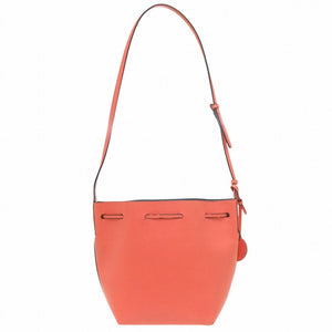 エンポリオ アルマーニ レザー レッド ポーチ付 ショルダーバッグ 0021【中古】Emporio Armani