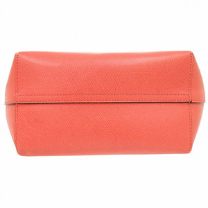 エンポリオ アルマーニ レザー レッド ポーチ付 ショルダーバッグ 0021【中古】Emporio Armani