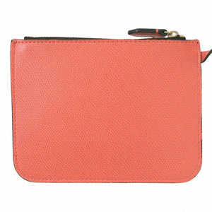 エンポリオ アルマーニ レザー レッド ポーチ付 ショルダーバッグ 0021【中古】Emporio Armani