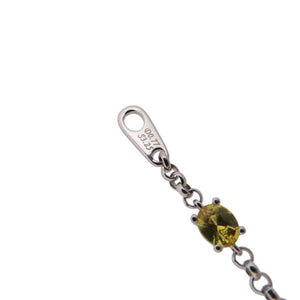 美品 カラーサファイア3.25ct ダイヤ0.77ct K18WG ブレスレットホワイトゴールド/サファイア/ダイヤモンド マルチカラー ジュエリー 0035【中古】 レディース