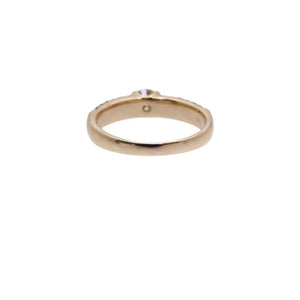 K18PG ダイヤ1.00ct リング 指輪 ピンクゴールド/ブラウンダイヤモンド 12号 ジュエリー0036【中古】 レディース