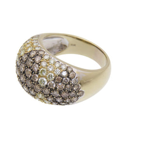 ダイヤ3.00ct k18 リング 12.8g 指輪 ゴールド/ダイヤモンド 16号 ゴールド 0037ジュエリー 【中古】 レディース